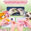 Crochet Kit for Beginners Cat Crochet Animal Kit Complete Animal
