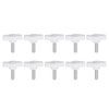 QUARKZMAN Pack of 10 Thumb Screws with T Wing Knobs,