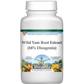 Terravita Wild Yam Root Extract (16% Diosgenin) Powder (1 oz, ZIN: 514293)