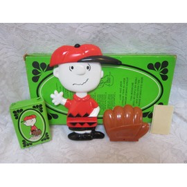 1974 Great Catch, Charlie Brown Wall Mount Soap Dish w/Soap
