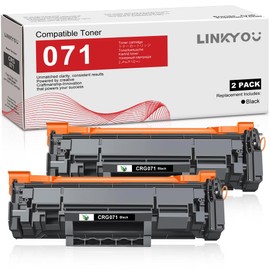 071 Toner Cartridge : 2 Pack 071 High Yield Replacement for Canon 071 Black Toner Cartridge CRG071 for ImageCLASS LBP122dw LBP122 LBP120 MF270 Mf272dw Mf273dw Mf275dw Printer