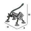 8-Wedge French Fry Cutter with Suction Feet – Heavy-Duty Stainless