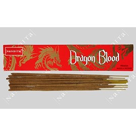 WLM Box of incense 12 boxes of 15 grams NANDITA DRAGON BLOOD