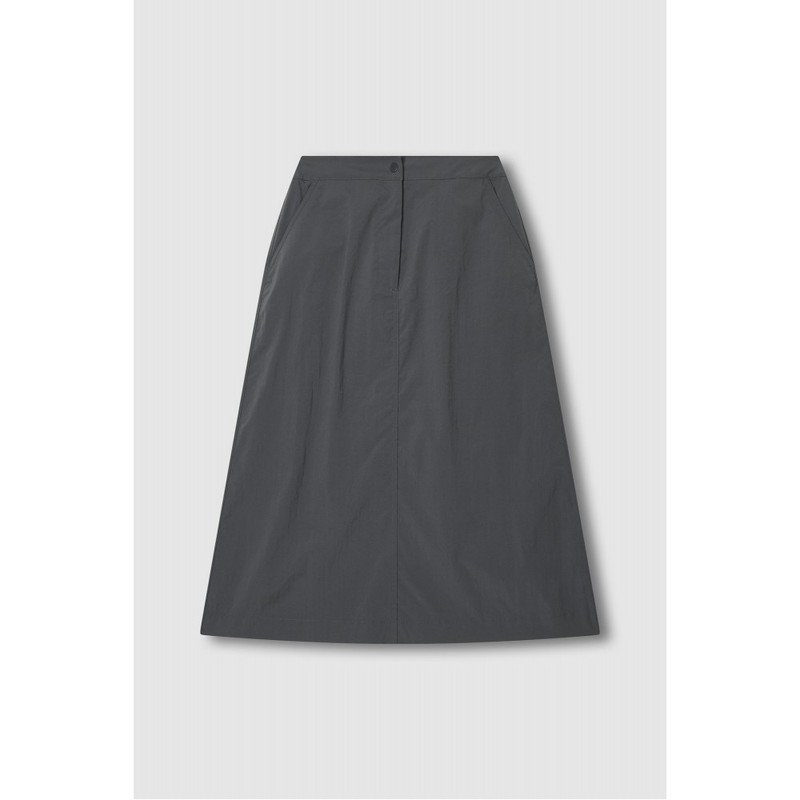 JAJU [JAJU] Women's Scat Scat A-line Skirt_Charcoal