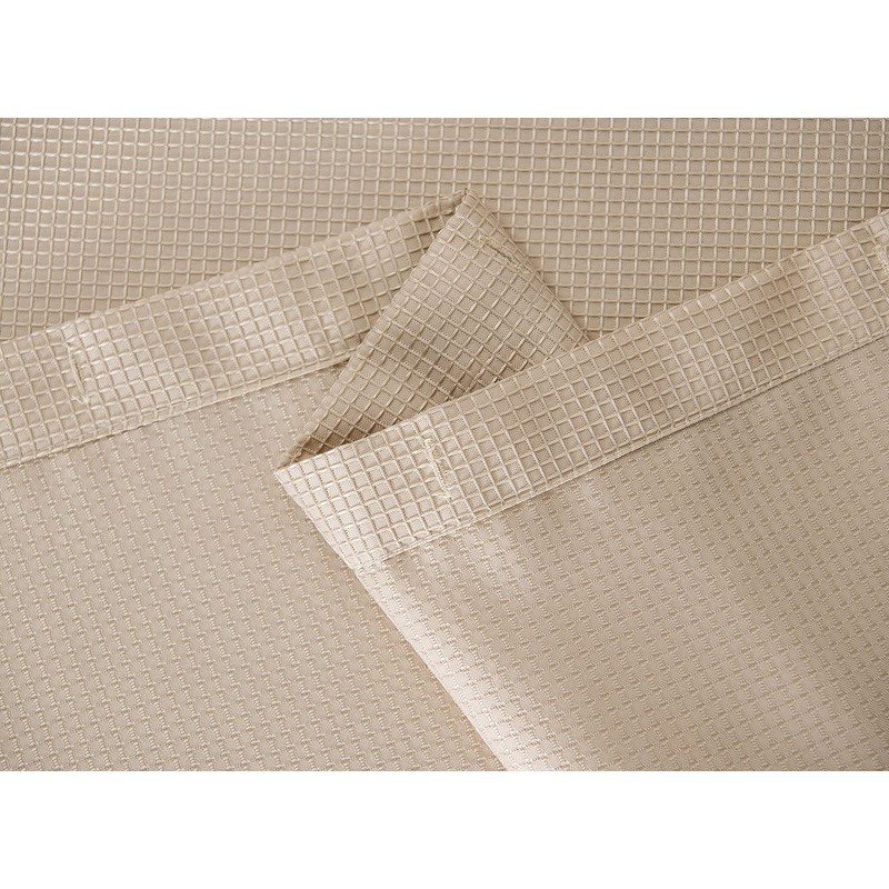 Dainty Home Waffle Weave Shower Curtain - Hotel Collection Quality