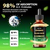 MILIVOL 5in1 Oregano Oil Liquid Drops with Black Seed, Elderberry,