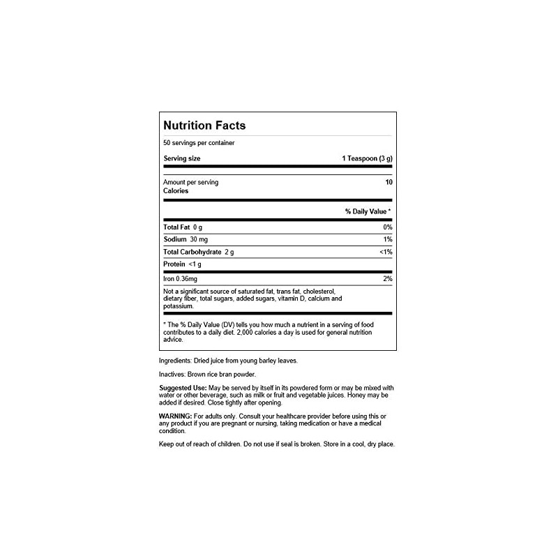 Swanson Swanson GRN Barley Grass Juice PWD 5.3 OZ