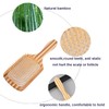 Air Cushioned Hair Brush Snag Free Wooden Hairbrush Anti Static