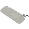 SCITOO Right Passenger Side Gray Sun Visor fit for 2010-2015