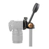 ayex hydraulic 3-way tripod head tilt with quick release plate