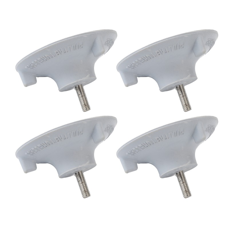 4pcs Elder Shower Chair Replacement Feet Large Suction Cups Rubber