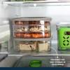 MasterClass Cheese Fridge Box with Lid, Large Airtight Container for