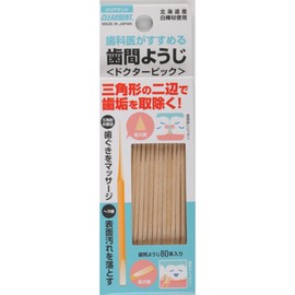 80 Clear Dent Interdental Toothpicks