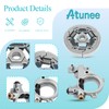 Atunee 3/8"-7T Clutch Drum Sprocket Rim Oil Pump Kit for