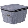 Kawadomi Seisakusho KW-269CH 2-Tier Rear Basket Cover, Chidori