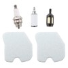 MCHNIC 2 x air filter with spark plug, petrol filter