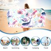 LEcylankEr XXL Beach Towel 180 x 90 cm Microfibre Beach