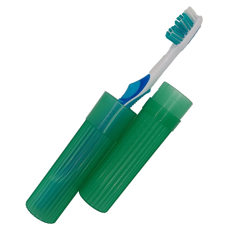 American Comb Toothbrush Holder (Green) - Made in The USA.