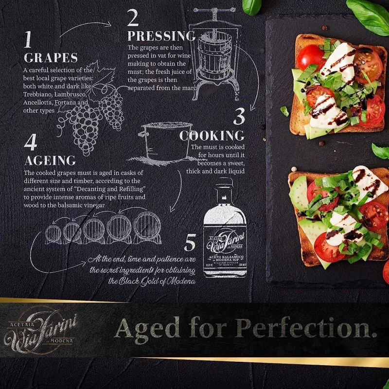 Via Farini Black Label Aceto Balsamico Di Modena IGP Aged