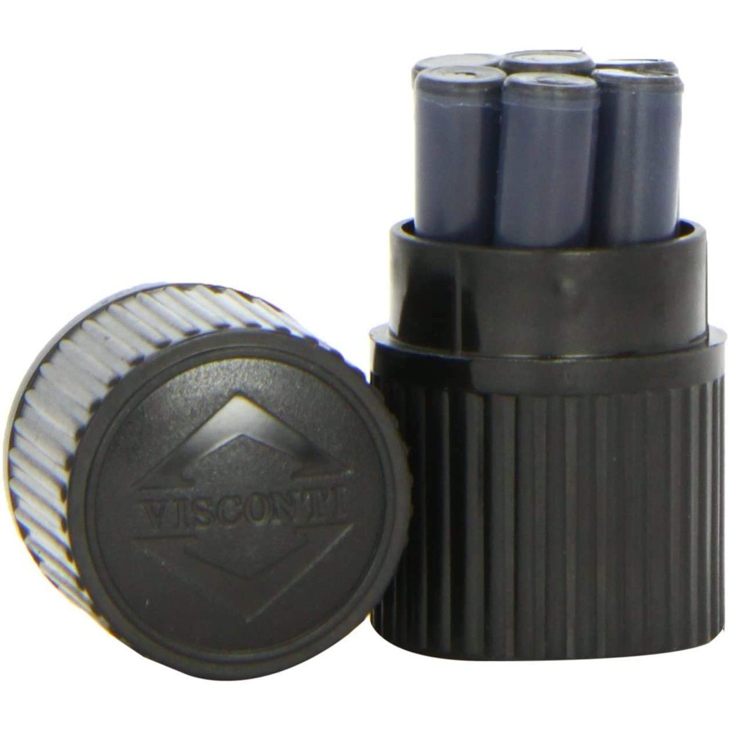 Visconti Refills Pack of 7 Black Fountain Pen Cartridge - V-A5202