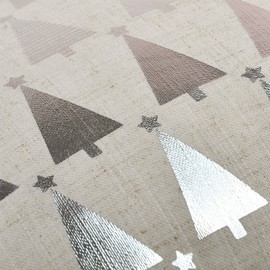 JWH Trees Pillow Covers Decorative Silver Throw Pillow Christmas Pillow Case Linen Pillowcase Holiday Decoration Farmhouse Bedroom Living Room Farmhouse 16x16 Inch Beige