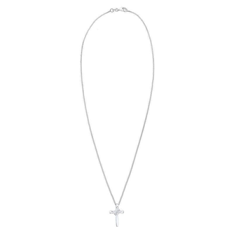 Elli Necklace Dagger Crystal 925 Sterling Silver