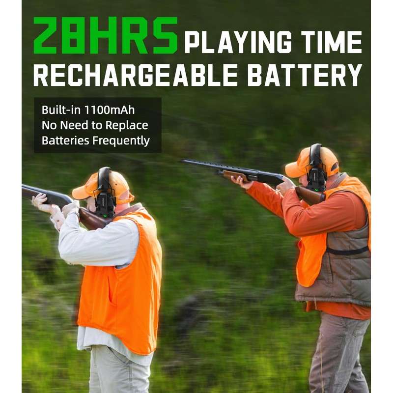 PROHEAR RH08 Walkie Talkie for Howard Leight Impact Sport Electronic