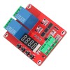 Time Delay Relay Multi Functional 2-Channel Self Lock Cycle Timing