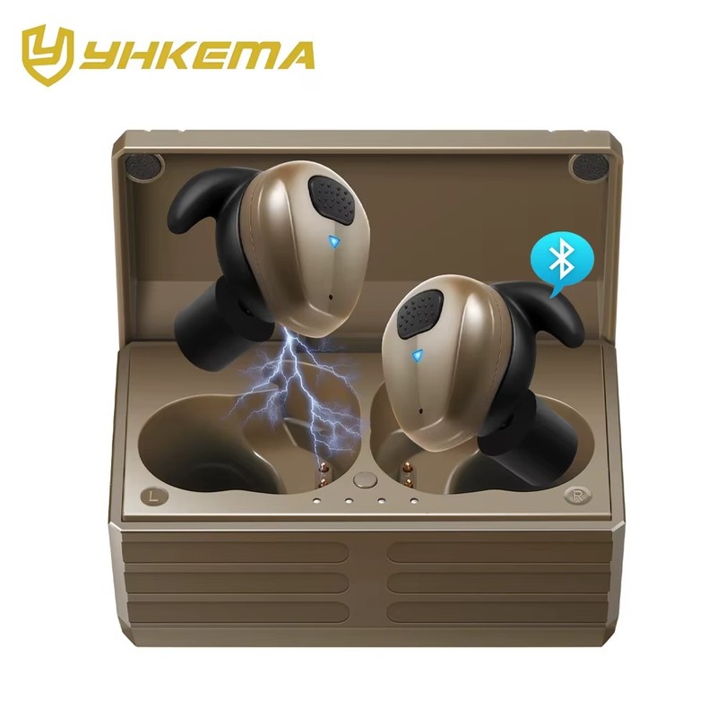 Shooting Earplugs for Hearing Protection – Bluetooth Noise Reduction Earbuds