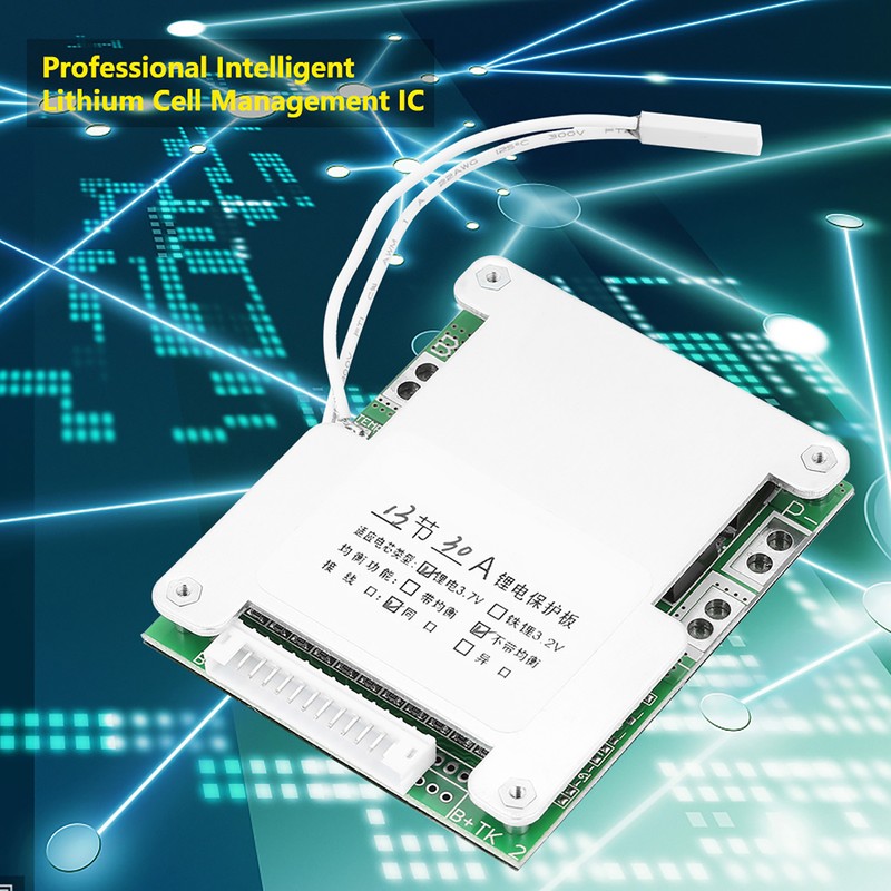 13S 30A Lithium Battery Charging Protection Board Precision BMS PCB