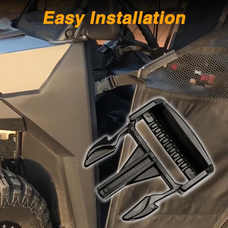 FUSCH 2 PCS Door Net Buckle Clips Compatible with Polaris