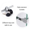 2 Set Sliding Door Ratchet Locks Cabinet Door Locks Display