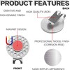 Golf Ball Markers and Hat Clip Magnetic Value Set for