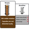 Wrobic Vertuo Pod Holder Carousel Stand for 35 Nespresso Vertuo