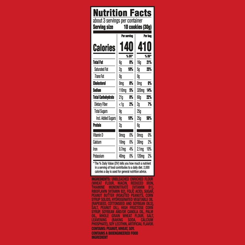 Nutter Butter Bites Peanut Butter Sandwich Cookies, 12 - 3