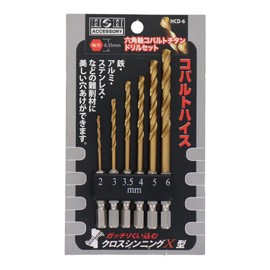 H & H Hex Axis kobarutotitandorirusetto 6pc HCD – 6