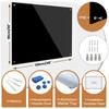 JYYPWB Glass Magnetic Dry-Erase Board - 48 x 36 Inches