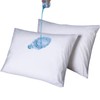 Pillow Protector Pair Waterproof Antiallergy Full Enclosure with Zip Protector