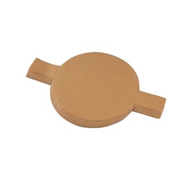 100Pcs Non-Stick Baking Paper with Hanging Ears Air Fryer Disposable Paper Liner Water-Proof Circle Paper for Kitchen Home - 15CM