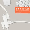 Ultra Explorer - Cable de extensión de enchufe plano de