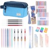 HarnyLoom 38 Pcs Pencil Case for Girls Boys, School Supplies