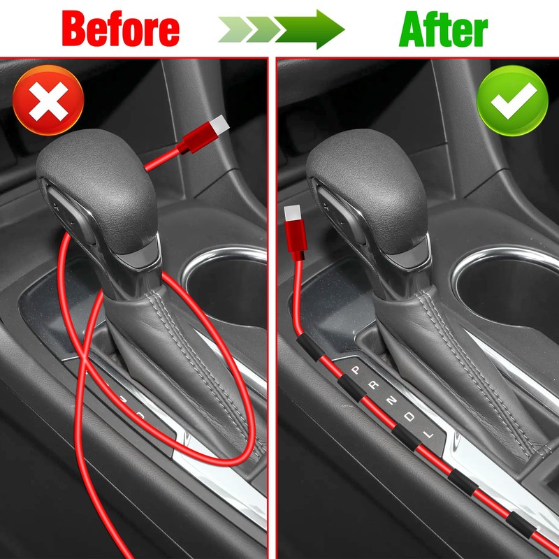 12 Pcs Car Trim Cable Clips, Car Cable Management Wire