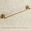 Copper Towel Bar European Style Bathroom Single Bar Towel Rack