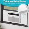 Chiligent Window AC Insulated Foam Panels with Aluminum Foil, Good