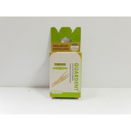 Guardent Dental Toothpicks – Mint Flavour with Fluoride – Extra Thin for Tight Spaces – Flexible & Gentle Interdental Picks – 120 Picks