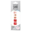Dashing Diva Magic Press Nail Tip Set, 1 Set, Red Tomato / 데싱디바 매직프레스 네일팁 세트, 1세트, 레드 토마토