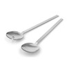 Zack 20599 Menoa Salad Server, 18/10 Stainless Steel, Silver