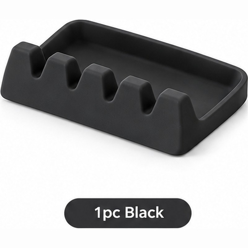 Silicone Utensil Rest for Spoons, Forks & Spatulas – Non-Slip