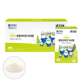 Kidsten 연세 키즈텐 어린이 청소년 종합비타민 미네랄 아연 사과맛 4개월 Yonsei Kids Ten Children's Adolescent Multivitamin Mineral Zinc Apple Flavor 4 Months