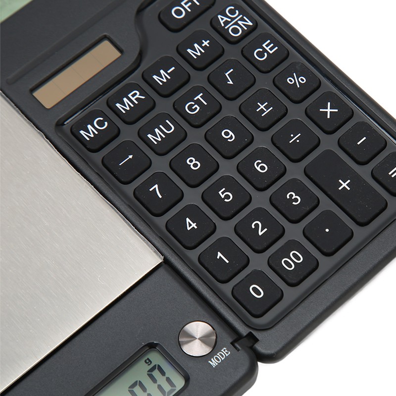 Electronic Scale with Solar Calculator 0.1g High Accuracy Multiple Units